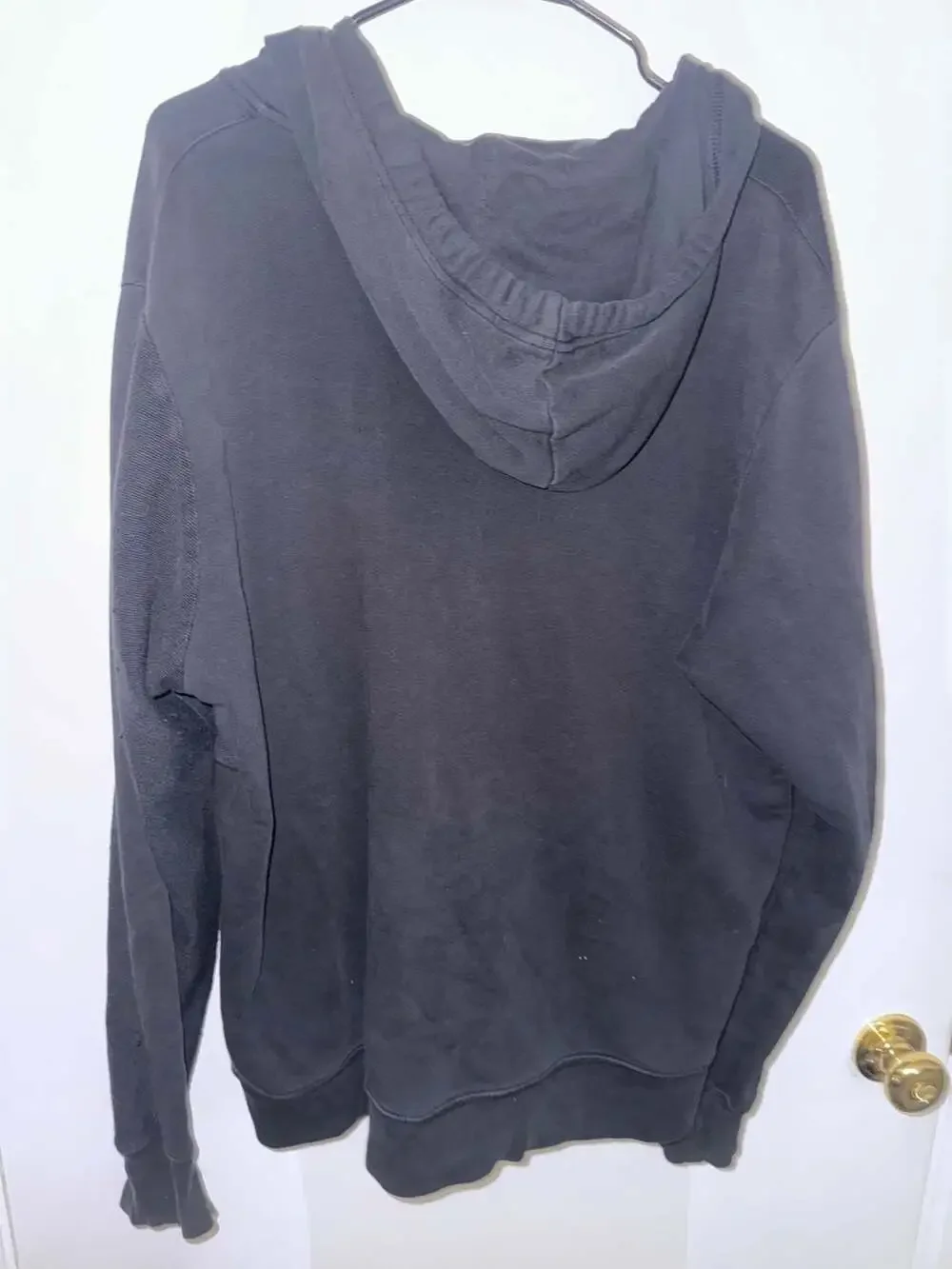 True Religion Full-Zip Hoodie with Horseshoe Logo